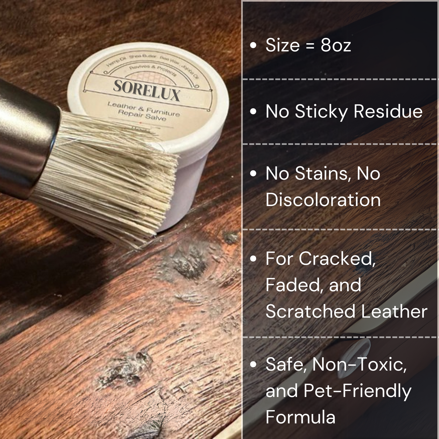 Sorelux – Leather Furniture Repair Salve